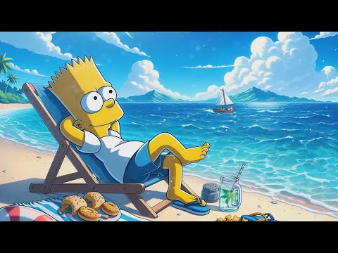 Lofi Summer Vibes ~ Lofi Hip Hop Mix - Chill Summer / Stress Relief / Lofi Chill Music