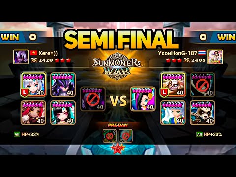 XERE vs YEONHONG. LEGEND TOURNAMENT Season 21 (BO3) - Summoners War