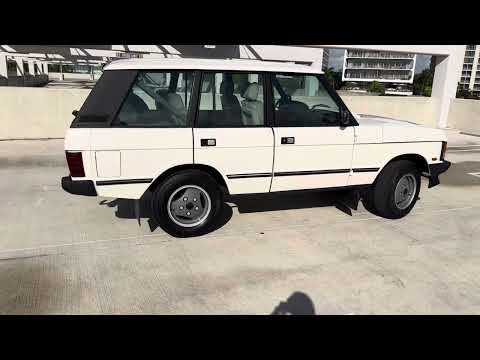 Sold: 55k-Mile 1985 Range Rover Classic