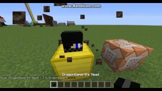 Minecraft ~ How to get command blocks and player heads