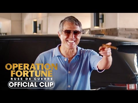 Operation Fortune: Ruse de Guerre Clip - "Look at Him" (2023) Aubrey Plaza, Josh Hartnett