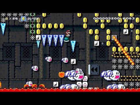 Super Mario Maker 2 - Auto Level by Henry638 - No Commentary