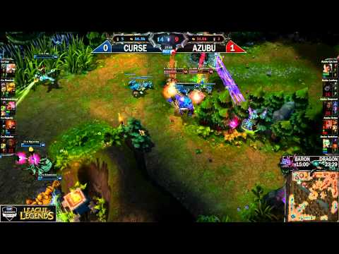 Curse vs. Azubu Blaze - Game 2 Highlights - MLG Summer LoL Arena