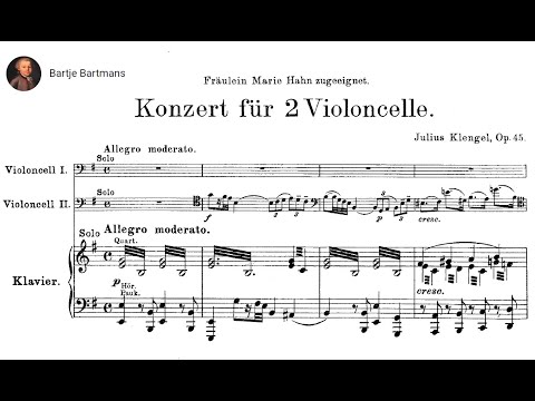 Julius Klengel - Concerto for 2 Cellos,  Op. 45 (1907)