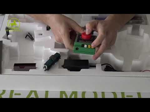 Unboxing starter set scala N analogico art. 931705