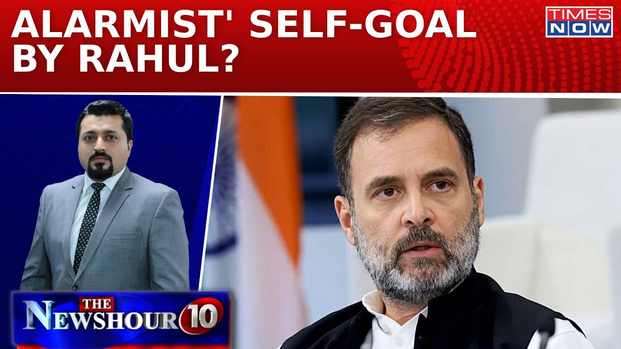 Rahul Gandhi In USA, Barbs Fly In India; BJP Slams 'Sinister' Narrative| Newshour Agenda