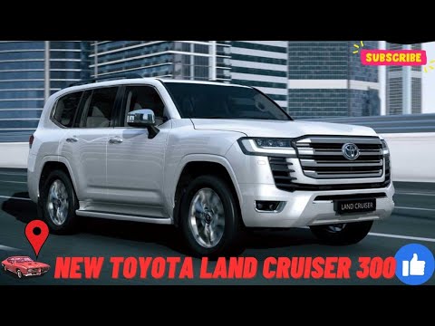 New Toyota Land Cruiser 300 - White Color