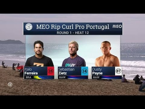 Meo Rip Curl Pro Portugal: Round One, Heat 12