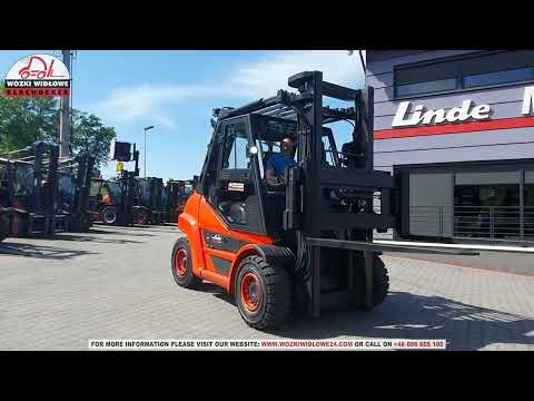 Gazowy wózek widłowy Linde H60T-03 2017 BD-2317