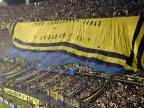 "Carnaval toda la vida" Barra: La 12 &bull; Club: Boca Juniors &bull; País: Argentina