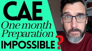 C1 ADVANCED CAMBRIDGE ENGLISH EXAM PREPARATION IN ONE MONTH? How to pass the CAE exam. CAE Tips