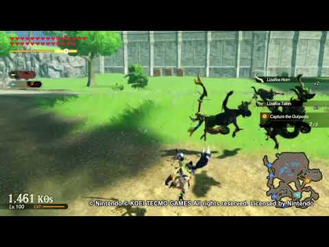 Hyrule Warriors Age of Calamity  Revali flying archer skill
