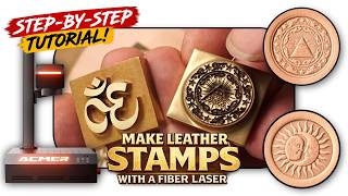 How to Make DIY Leather Stamps with a Fiber Laser (Depth Maps)