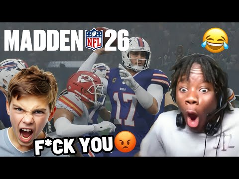 I DESTROYED MY FANS ON MADDEN😂 (RAGE😡)