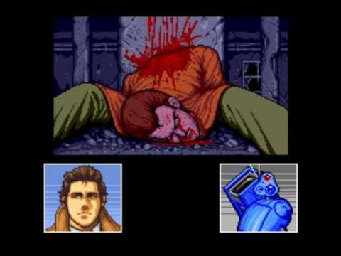 コナミ「スナッチャー」チラシ(PCエンジン版)/Konami