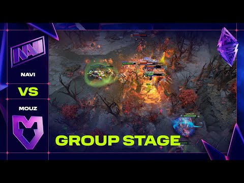 MOUZ vs NAVI - Official Highlights - BLAST Slam V Dota 2