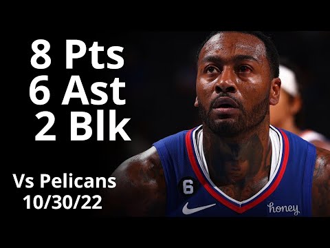 John Wall 8 Pts 6 Ast 2 Blk vs Pelicans Highlights