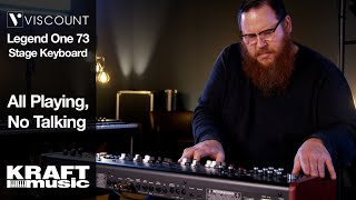 Video thumbnail for Viscount Legend One 73 Stage Keyboard - All Playing, No Talking by Kraft Music