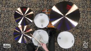 Video thumbnail for Paiste 15" 2002 Sound Edge Hi-Hats 1121/1242g (1063115-1043021E) by Memphis Drum Shop