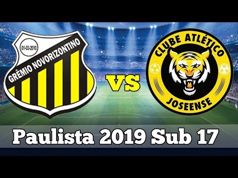 GOLS Paulista 2019 Sub 17 - Novorizontino x Joseense (03/08/2019)