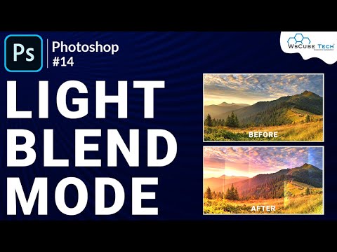How to Use Light Blend Mode in Adobe Photoshop Photoshop Blend Light Effect Tutorial