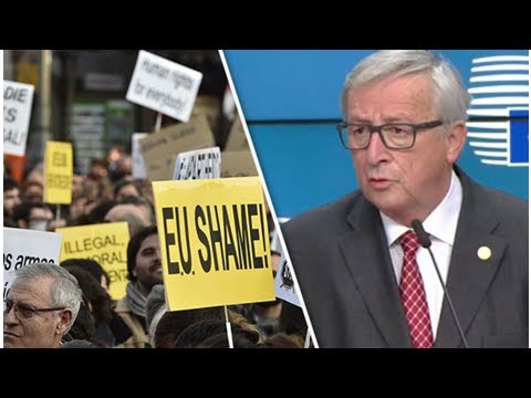 Eu crumbling: juncker wades into huge migration row warning states to 'calm things down'