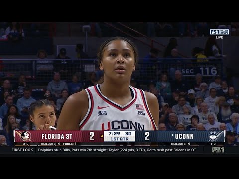 UConn Women's Basketball vs Florida State - Full Game (November 9, 2025)