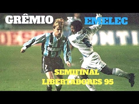 Grêmio FBPA 2 x 0 CS Emelec 1995 PARTIDA COMPLETA Copa Libertadores