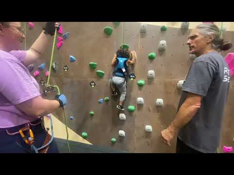 Noah goes to Aloha Rock Gym Grand Opening 