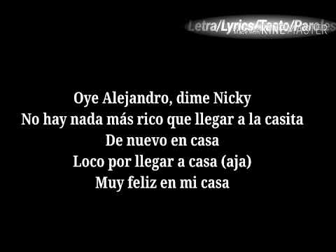 Alejandro Sanz, Nicky Jam - Back In the City (Letra/Lyrics)