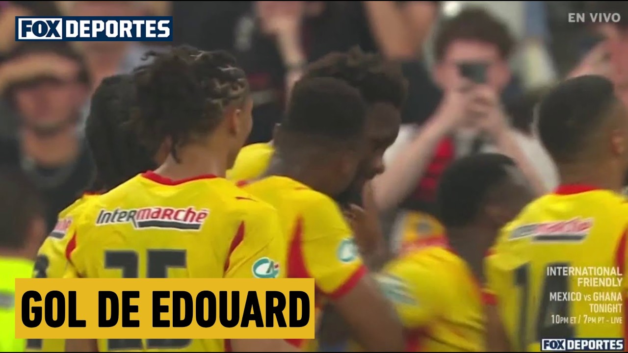 🥳 GOL DE EDOUARD | Lens 2-0 OGC Nice | Final | Copa de Francia 2026