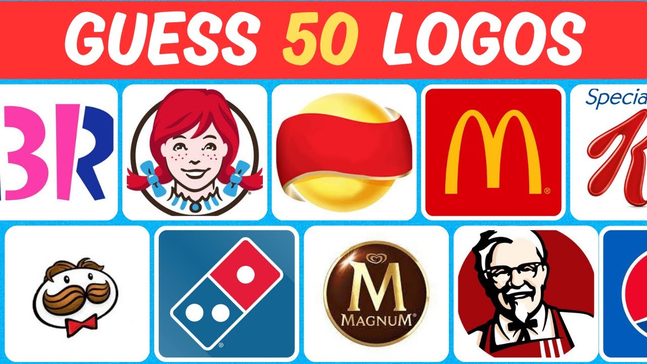 Guess the Logo quiz! Food & Drink edition| 50 Logos#knowledge #challenge #foodquiz #logo #logoquiz