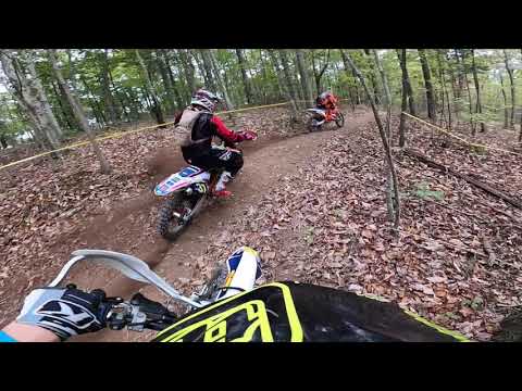 Fox Run Motorcycle Woods Race 2021 - Gauge Key's Helmet Cam