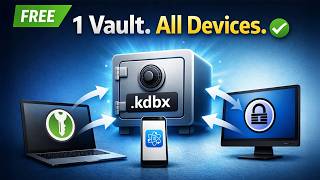 How to Set Up One FREE Password Manager for All Your Devices (KeePass)