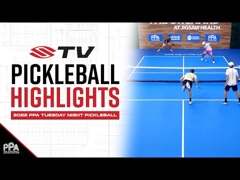 Daniel De La Rosa Tweener Pickleball Highlight - 2022 PPA Tuesday Night Pickleball