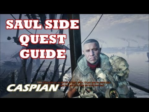 Metro Exodus - Saul Secret Side Quest Guide - All Dialogue (Caspian)