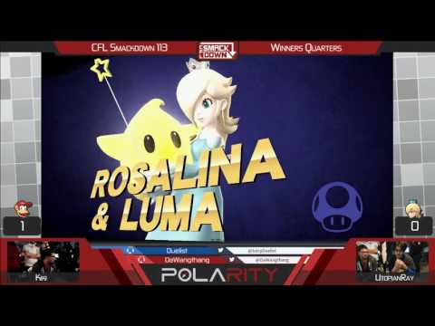 CFL Smackdown 113 WiiU - Kiki (Diddy Kong) vs UtopianRay (Rosalina) - Winners Quarters
