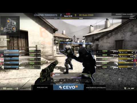 CEVO-Open CS:GO Playoffs Round of 4: BC Budz vs. Act of Rage on de_inferno