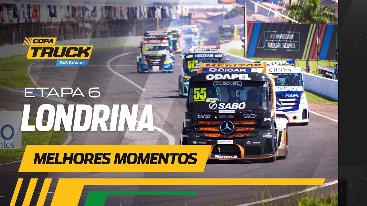 Copa Truck Be8 BeVant 2026 | Etapa 6 em Londrina (PR)