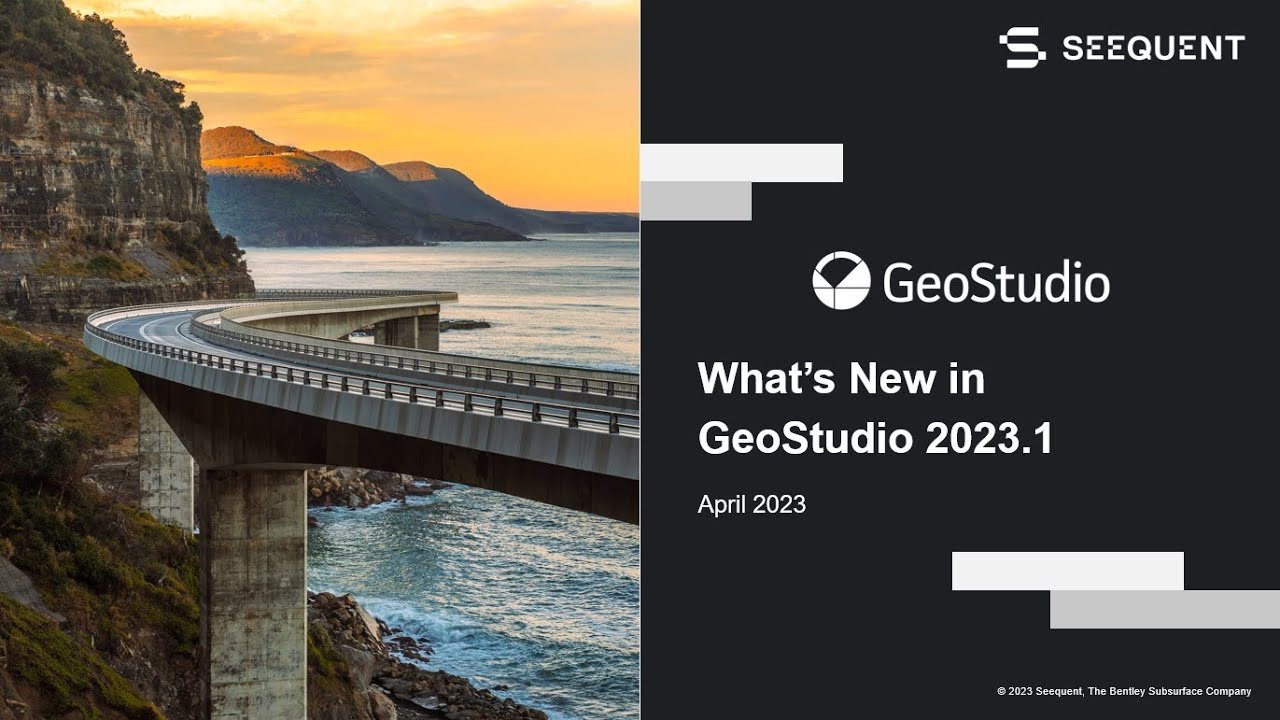 GeoStudio 2023.1 Release Video