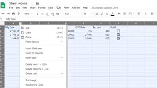 How to sort by date in Google sheets  |  How to order by Date