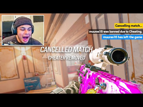 I Caught This Cheater Getting Banned MID GAME
