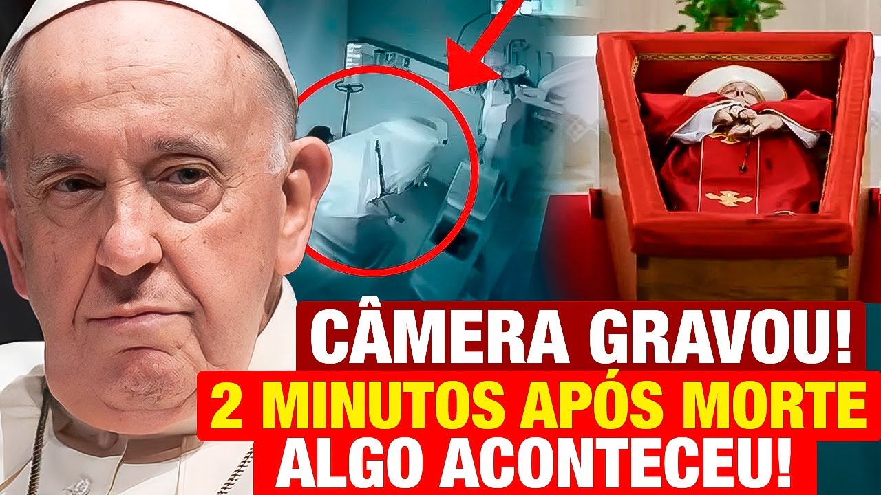 PAPA FRANCISCO: Câmeras gravaram o que aconteceu 2 minutos após a partida do Papa Francisco!