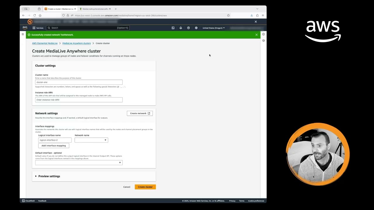 Hybrid Video Encoding - Get started with AWS Elemental MediaLive Anywhere