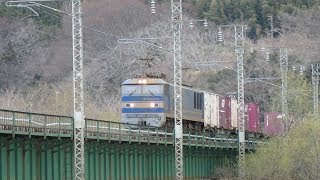 列車番号4060　EF510-505　羽越本線（間島～村上）60P　19/04/03