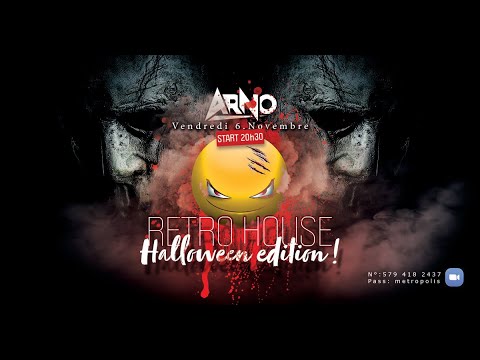 Arno Livestream RetroHouse Halloween 2020