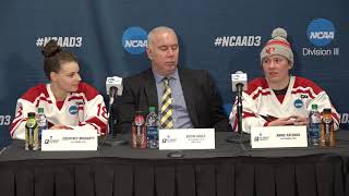 National Champs Once Again!: No. 2/2 Women's Ice Hockey Blanks No. 4/6 Hamline, 4-0, for Seventh