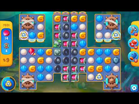 Fishdom 2021 - Level 7031   #playrix #fishdom #gaming