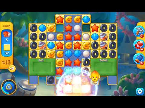 Fishdom 2021 - Level 6612   #playrix #fishdom #gaming