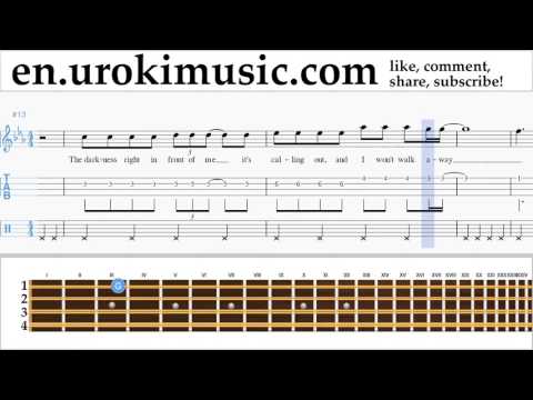 Mandolin lessons Imagine Dragons - Rise Up Sheet Music Tutorial Part#2 um-i352